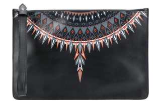 Marcelo Burlon Leather Clutch Regular Men's Black