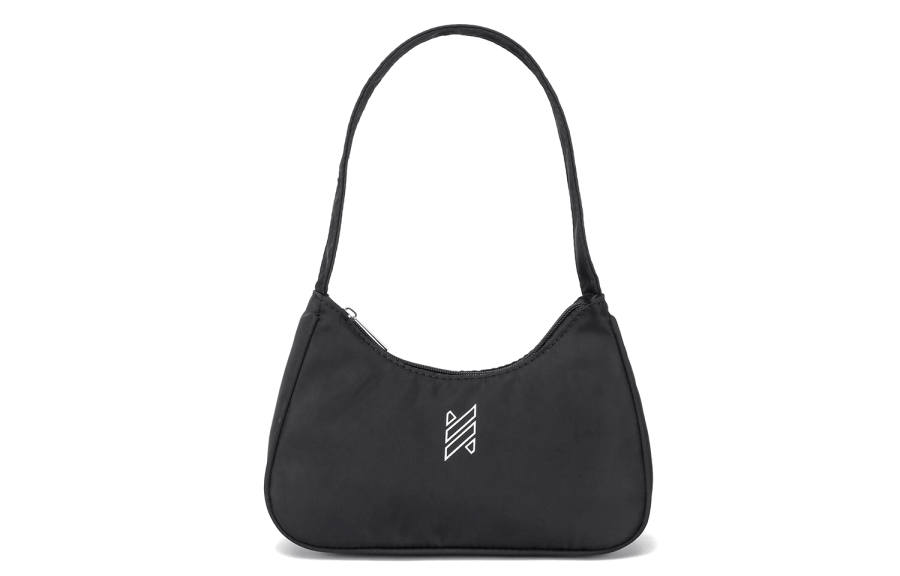 NOMK Oxford Crossbody Bag, Handbag, Shoulder Bag Regular Women's Black/Purple/Green