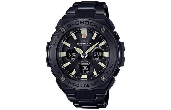 CASIO CASIO Men G-STEEL Series Black Watch GST-S130BD-1A