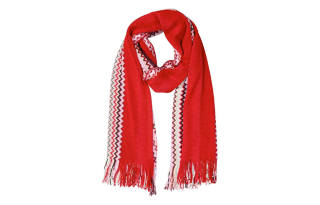 MISSONI Knit Scarves Women's Red