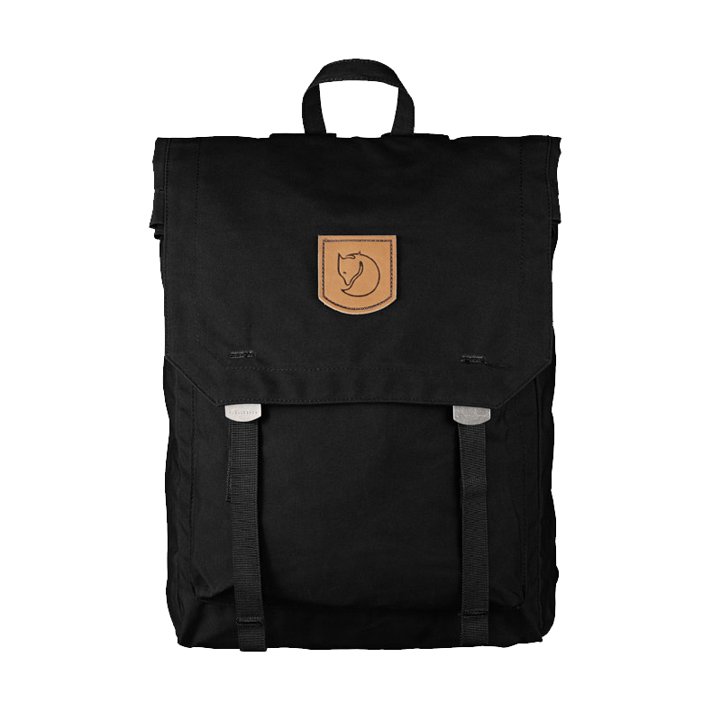 Fjallraven 16L Messenger Bag Backpack Outdoor Bag Polypropylene Fiber Black Unisex