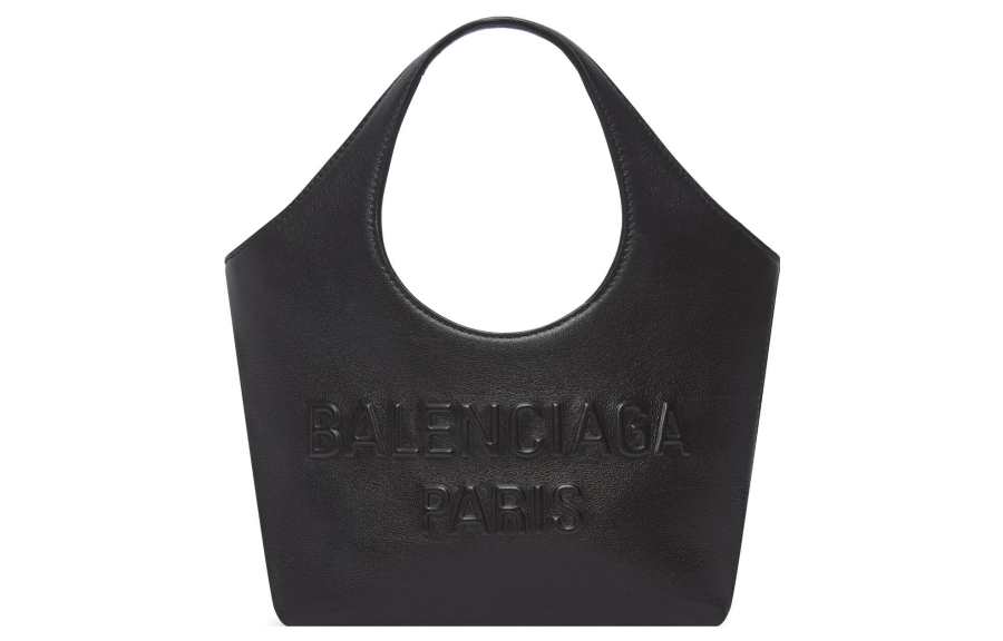 Balenciaga Mary Kate Xs Smooth Leather Handbag Black