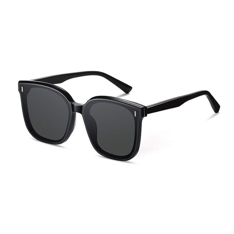 MUYKUY Injection Molded Square Sunglasses Unisex