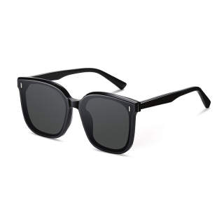 MUYKUY Injection Molded Square Sunglasses Unisex