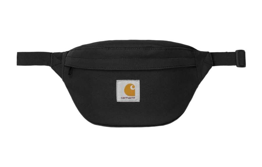 Carhartt WIP Jake Polyester Sling Bag, Fanny Pack Regular Men's Black