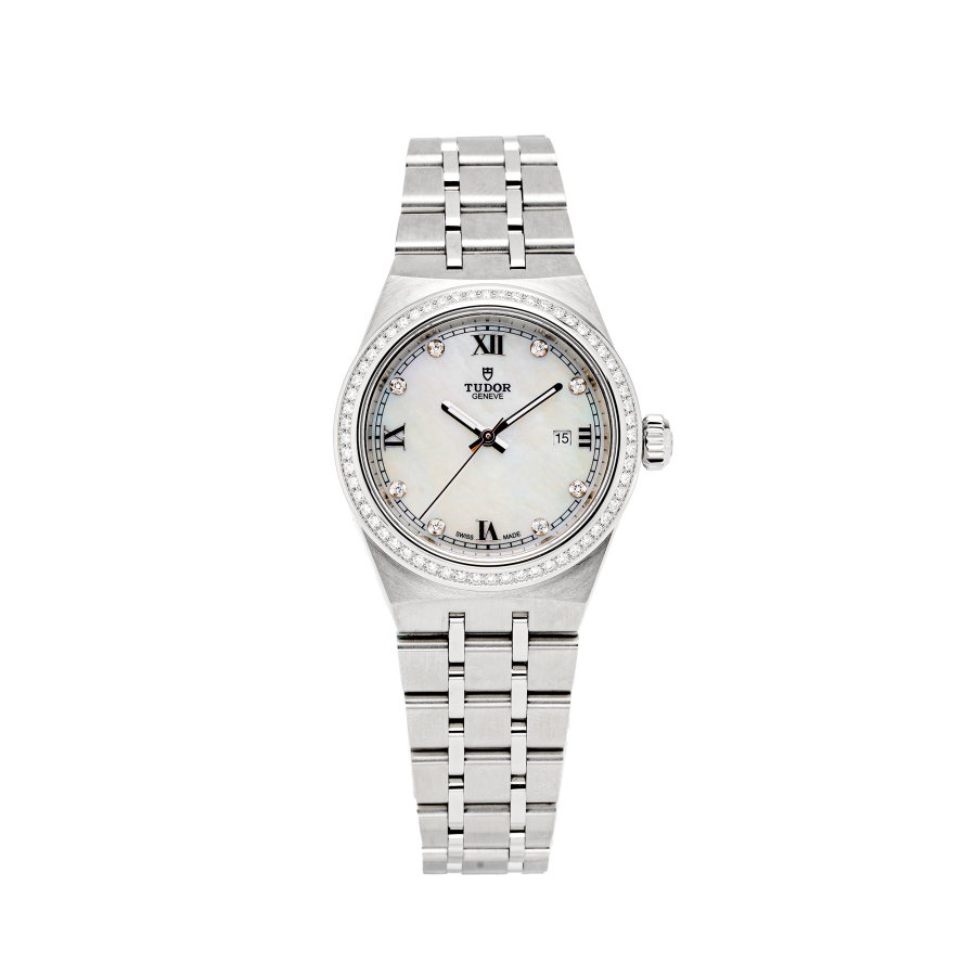 TUDOR Royal Collection Automatic Mechanical Movement Women's Watch 28mm Mother of Pearl Color Watch Dial