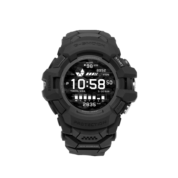 CASIO CASIO Men G-SQUAD Series Black Watch GSW-H1000-1AJR
