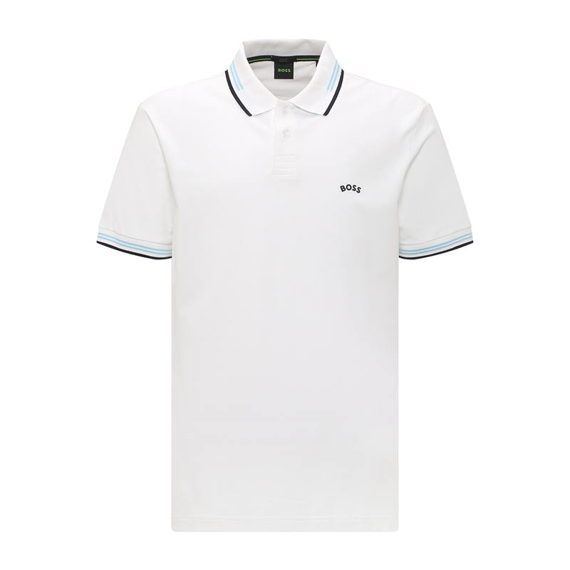 HUGO BOSS SS23 Polo Shirt Men's White