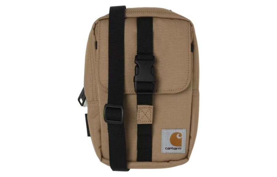 Carhartt WIP Polyester Shoulder Bag, Crossbody Bag Regular Men's Light Brown