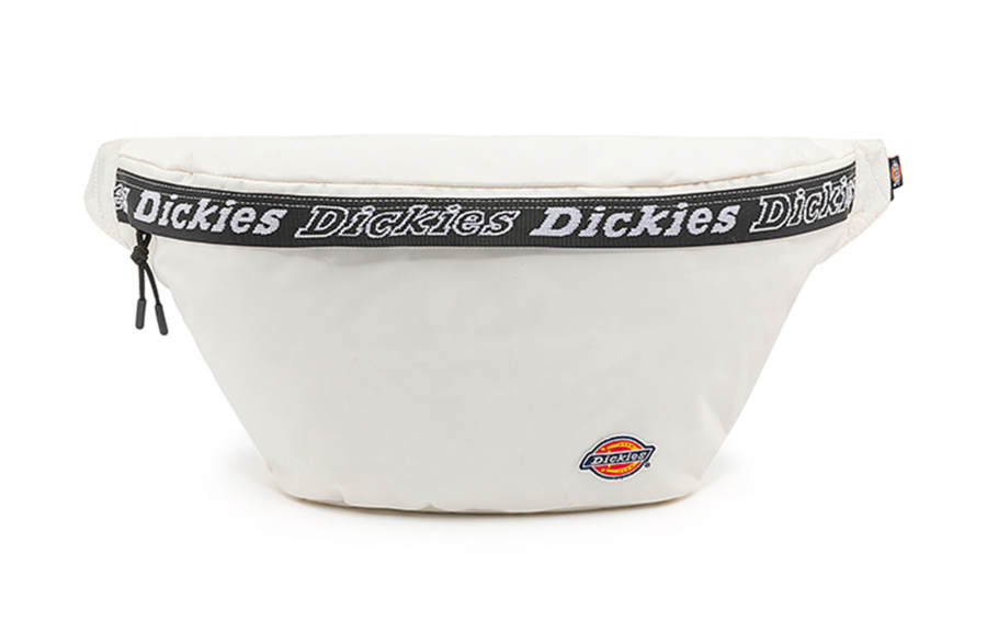 Dickies Fabric Sling Bag, Fanny Pack Unisex White