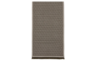 Ferragamo Knit Scarves Men's Dark Brown