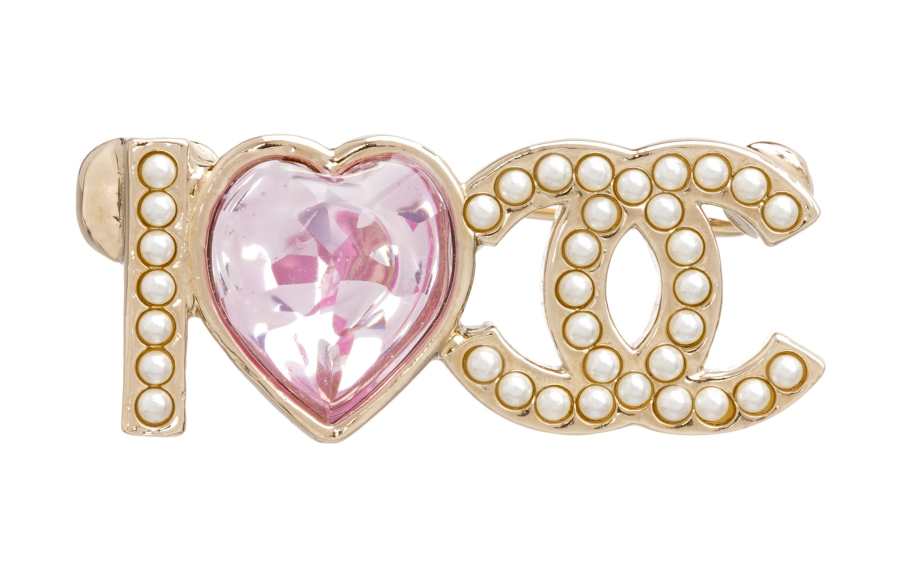 CHANEL CHANEL Brooches Women's Pink