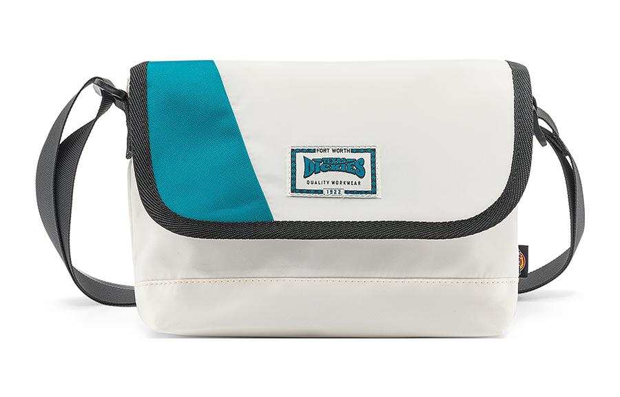 Dickies Nylon Messenger Bag, Shoulder Bag, Crossbody Bag Regular Unisex Ecru