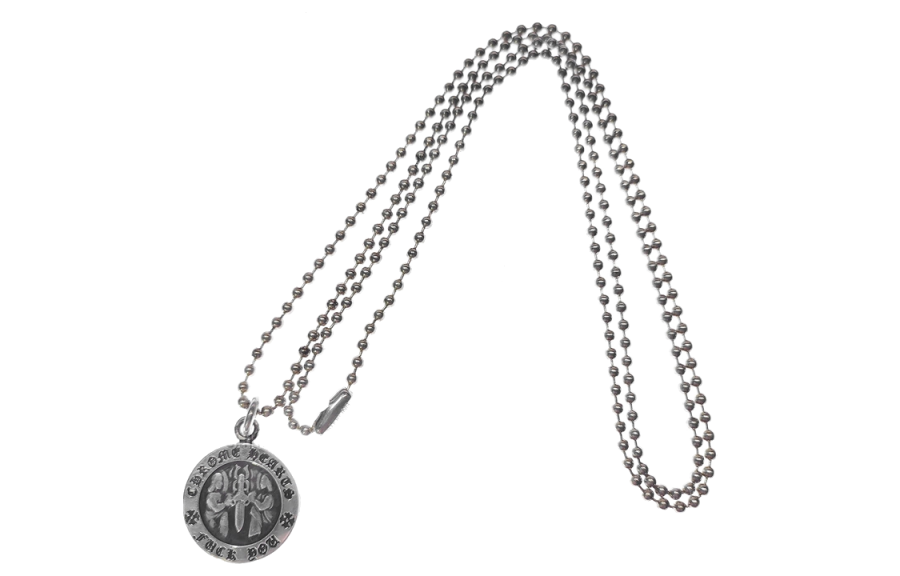 Chrome Hearts Chrome Hearts angel medallion pendant