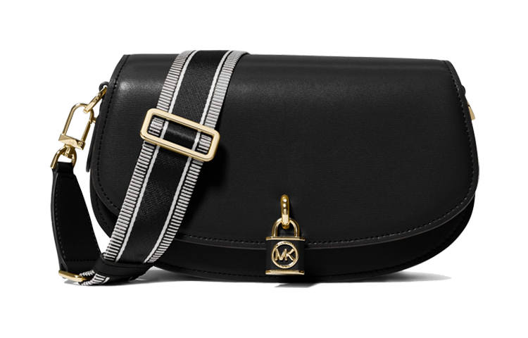 MICHAEL KORS MICHAEL KORS Mila Medium Leather Messenger Bag