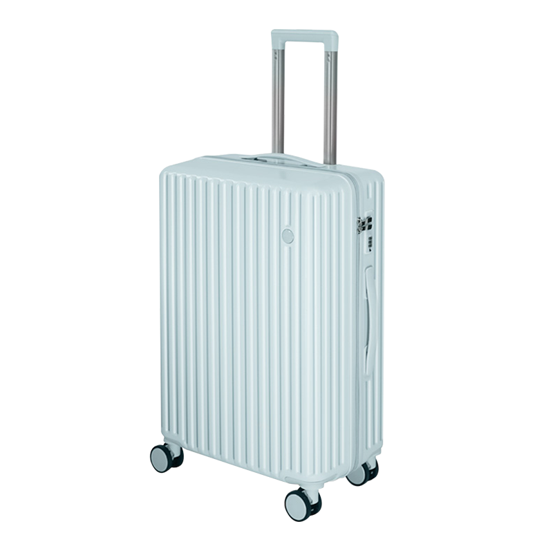 TGURU ABS+PC Suitcase Travel Bag Luggage 20 Inch, 24 Inch, 28 Inch Unisex White