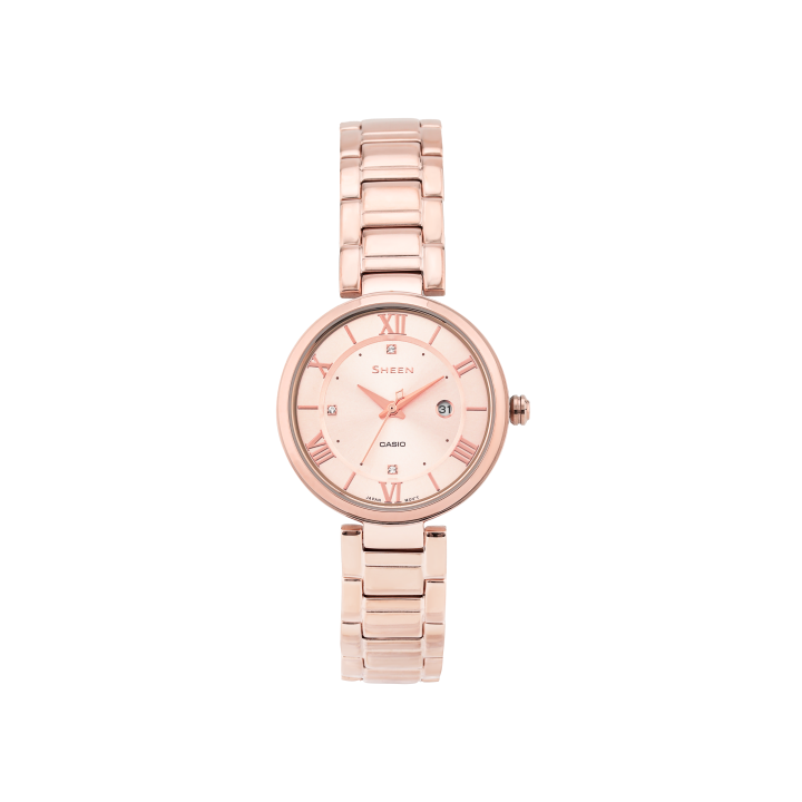CASIO CASIO Women's SHEEN Gold Watch SHE-4529CG-4A
