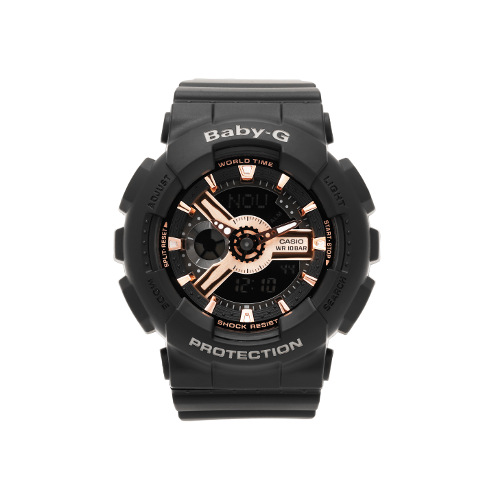 CASIO CASIO Women's BABY-G Gray Watch BA-110RG-1ADR