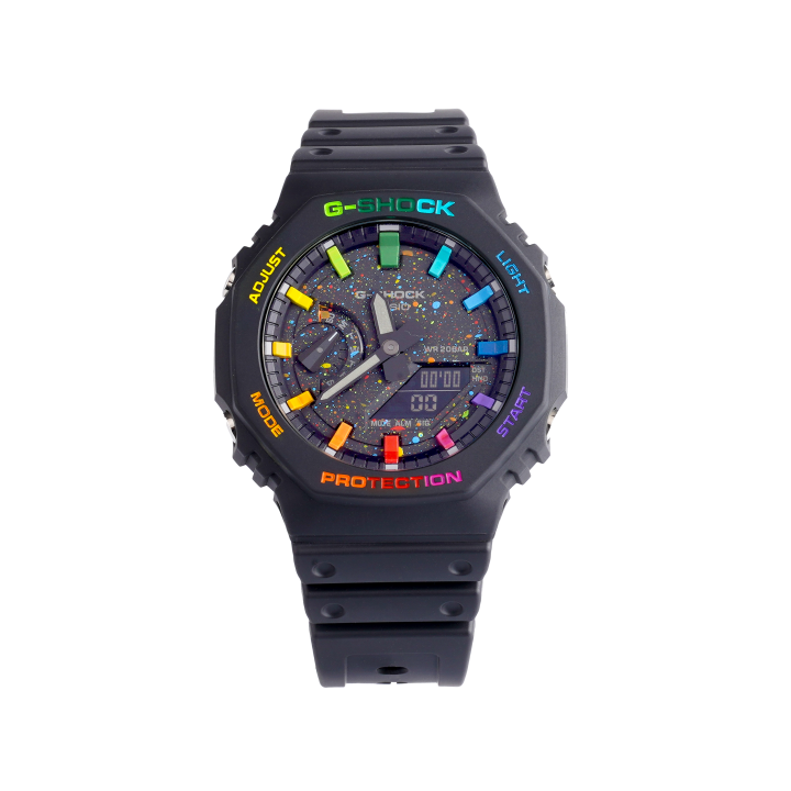CASIO CASIO Men Liquid Crystal/Analog Dual Display Series Watch GA-2100-1AERP