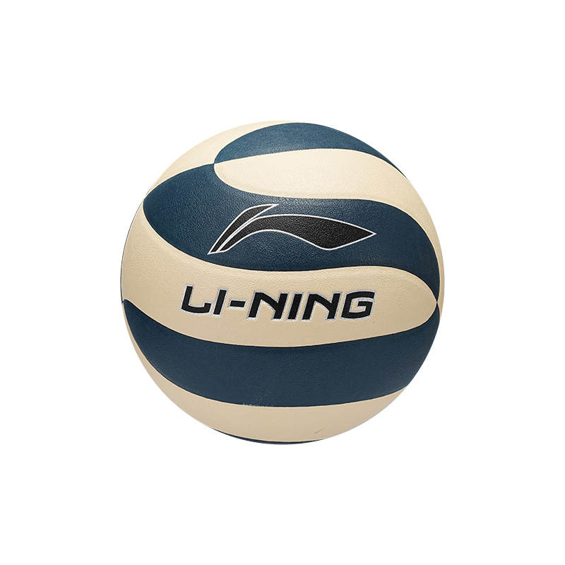 Li-Ning LiNing PVC Size 5 Ball Volleyball Unisex Dark Blue Light Brown Black Multicolor