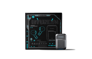 HYUNDAI YH B03 In ear Slide on Style Esports Bluetooth Headphones