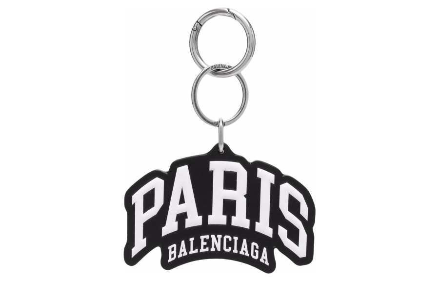 Balenciaga Balenciaga Paris Logo Keyring
