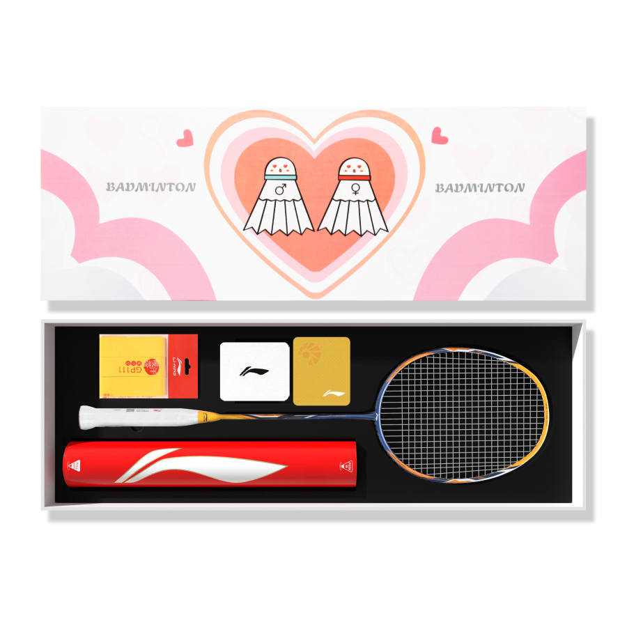 Li-Ning Li Ning Power Build Assault Collection Full Carbon Badminton Rackets Offensive Type Heavy Head, Stiff Shaft Entry level