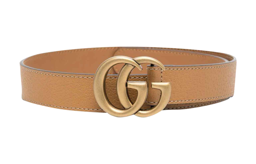 GUCCI 【Previous Season】GG-buckle leather belt