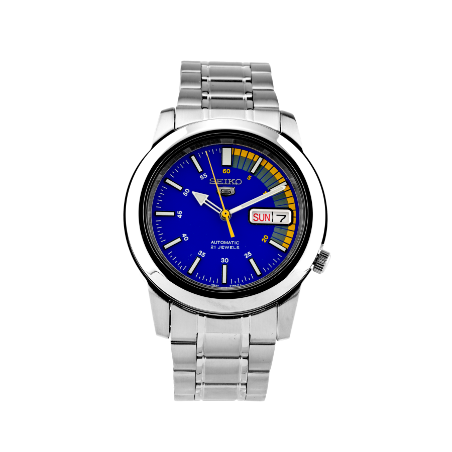 SEIKO Seiko55 30m Water Resistant Automatic Mechanical Movement Stainless Steel Strap Watch
