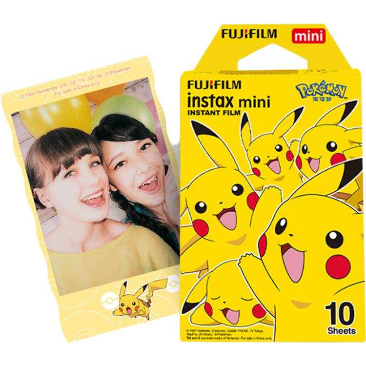 FUJIFILM INSTAX Instant Cameras One Shot Mini Collection Pokémon Photo Paper
