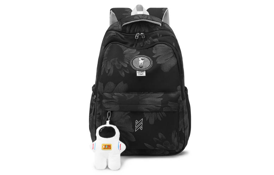 NOMK NOMK Nylon Canvas Backpack Regular Unisex Multicolor