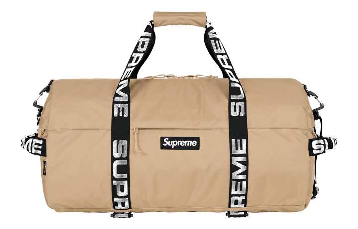 Supreme Supreme SS18 Nylon One Shoulder Portable Crossbody Bag, Travel Bag Unisex Khaki