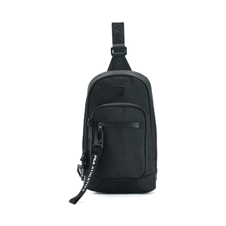 FILA FILA Fabric Sling Bag Regular Men's Black