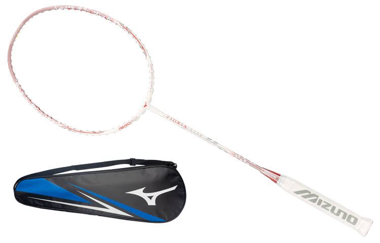 Mizuno FIORIA LITE Full Carbon Badminton Rackets Offensive Type Heavy Head, Stiff Shaft Advanced Level Unisex