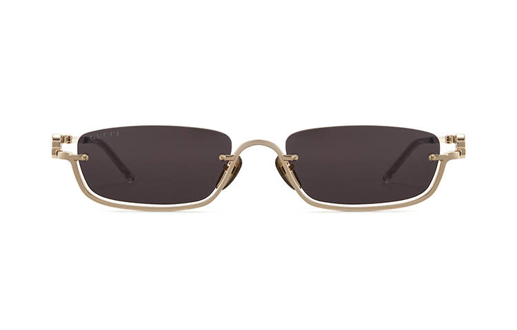 GUCCI Gucci Rectangular Rimless Sunglasses