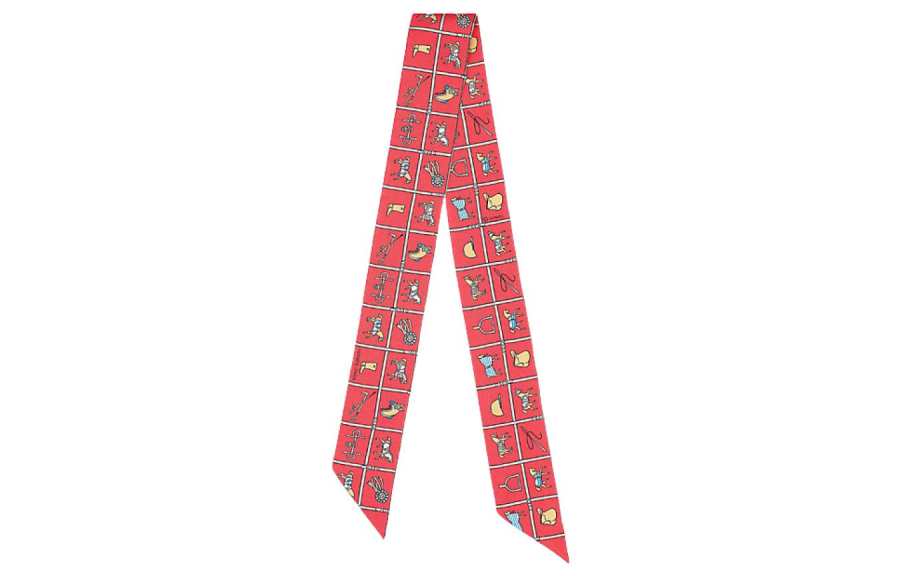HERMES HERMES Scarves Women's Pink
