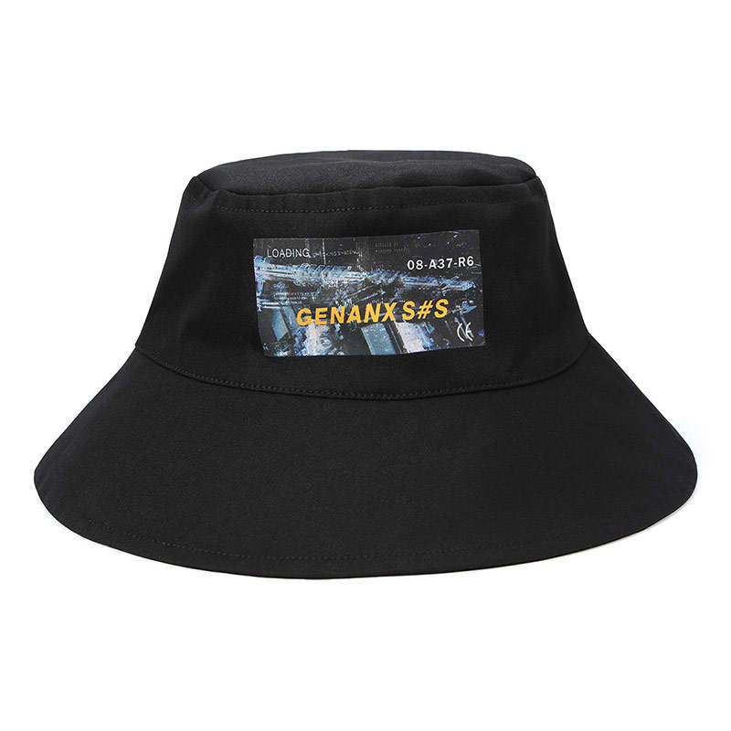 GENANX Bucket Hats Unisex Black