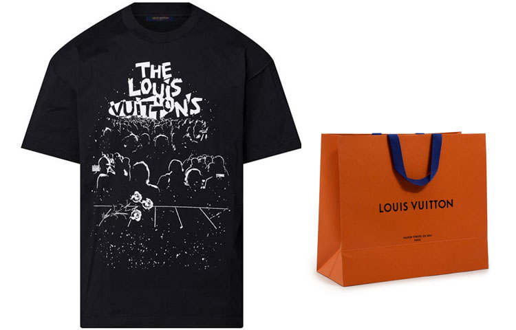 LOUIS VUITTON Lv Concert Print T shirt
