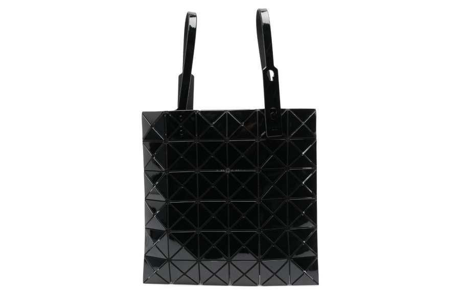 ISSEY MIYAKE Polyurethane Tote Bag, Shopping Bag, Handbag Women's Black