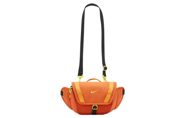 Nike Nike Fabric Shoulder Bag, Crossbody Bag, Fanny Pack Regular Unisex Safe Orange/Bright Orange/Original Green