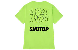 404MOB GANG T Shirts Unisex Crew Neck Moderate