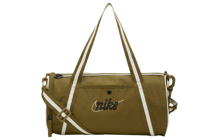 Nike Nike Heritage Fabric Luggage Bag, Shoulder Bag, Crossbody Bag, Handbag Regular Unisex Olive Green