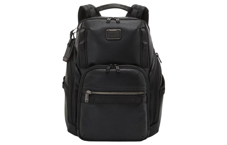 TUMI TUMI Cow Leather Backpack Regular Men's Black