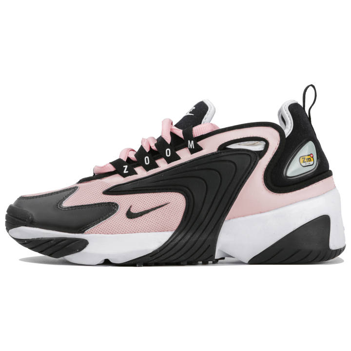 Nike Nike Zoom 2K Cushioning, Wear Resistant Low top Running Shoes Women's Black Pink