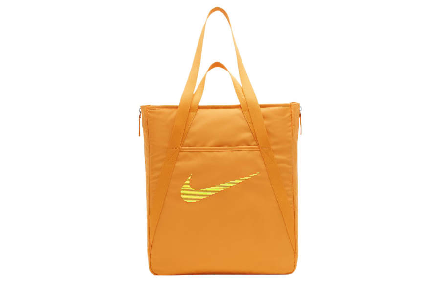 Nike Nike Fabric Tote Bag, Shopping Bag, Shoulder Bag, Handbag Regular Unisex Bright Orange