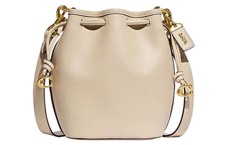COACH Camila Cow Leather Crossbody Bags Small Women's Ivory White