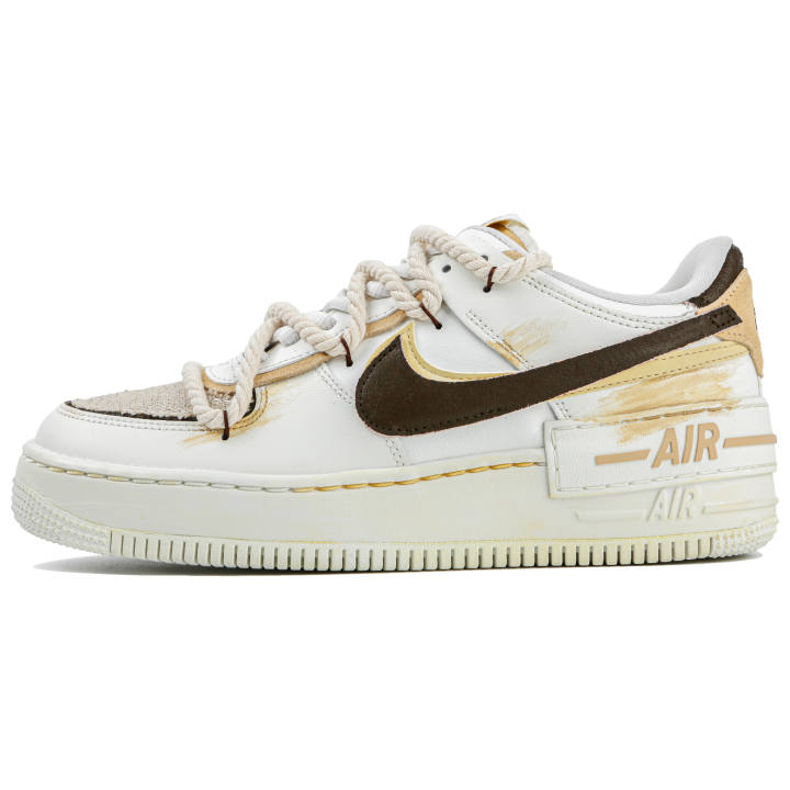 Nike Nike Air Force 1 Low Shadow Low top Skateboard Shoes Women's White