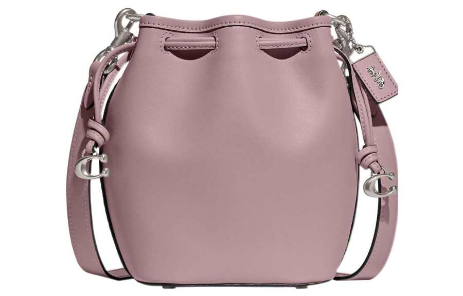COACH Camila Cow Leather Crossbody Bags Small Women's Purple