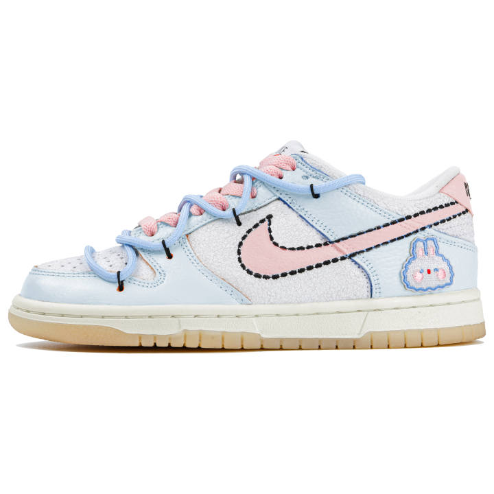 Nike Nike Dunk Low 101 Low top Skateboard Shoes GS White Blue