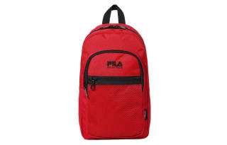 FILA Athleisure Polyester One Shoulder Crossbody Sling Bag Regular Unisex Red